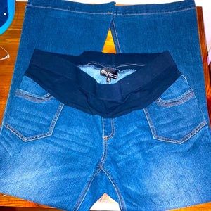 Flare Onyx Maternity Jeans